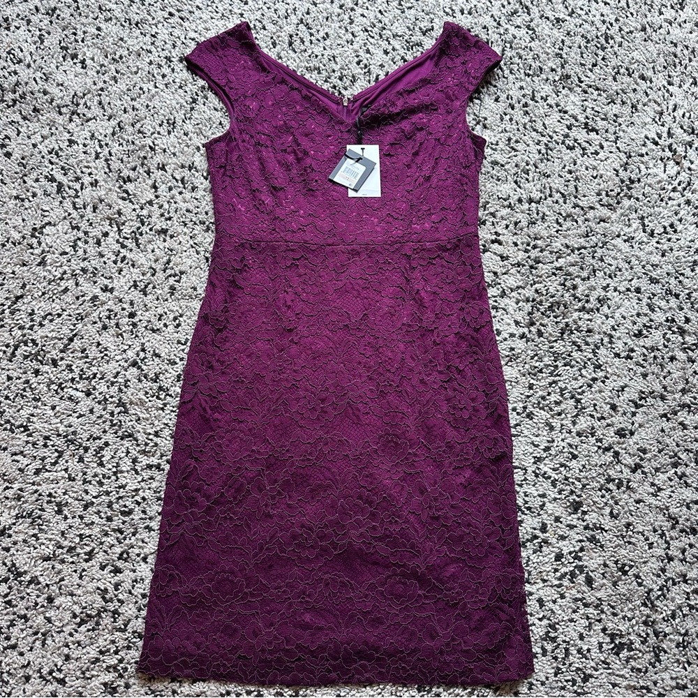 DKNY Lace Sheath Dress